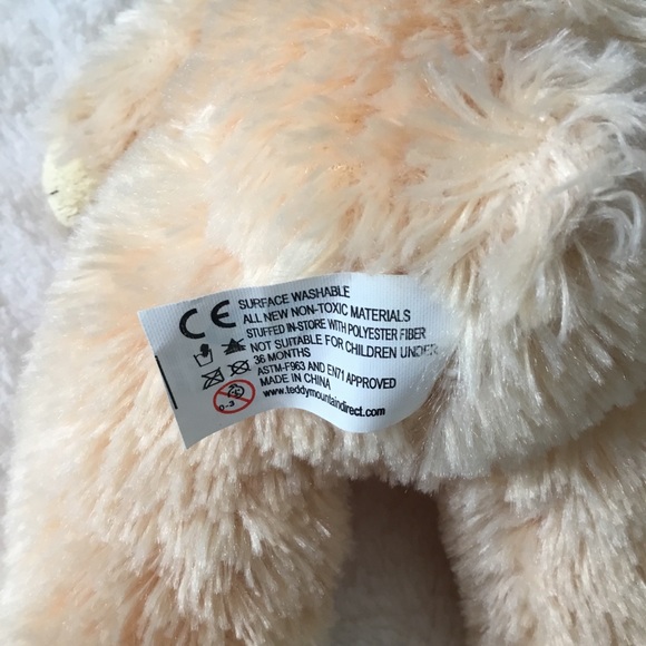 Teddy Mountain Plush Tan Teddy Bear Toy - Picture 6 of 11